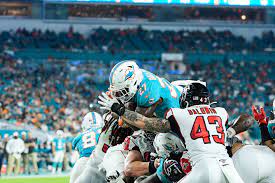 Kallen Ballage Touchdown Nfl Preseason Sports Photograph Sports Action Photography