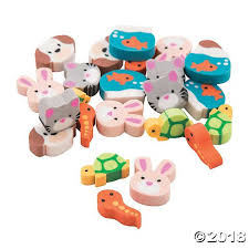 Bulk Mini Pet Erasers 144 Pc Oriental Trading Animal Erasers Erasers Cool Erasers