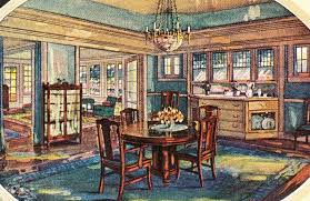 Today i'll feature the first of the chicago sears houses i saw. Pin On Craftsman Dining Rooms