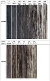 Image Result For Gray Hair Color Chart Grey Hair Colour