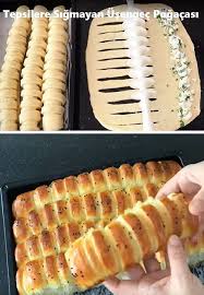 Tepsilere Sigmayan Usengec Pogacasi Recipes Bread Recipes Food Recipies