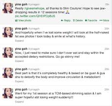 Weight Loss Tcm Slimming With Slim Couture Yina Goes