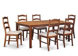 East West Furniture Henl7brnc 7piece Dining Table Set Click Image To Review More Details Dining Table With Leaf Dining Room Sets Dining Table Setting