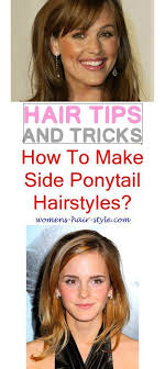First, split your hair in half from ear to ear, t hen twist the upper half into a bun. Women Hairstyle Step Cut