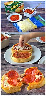 Quick And Easy Texas Toast Pizza Recipe For Kids Yummy Dinner Or Lunch Idea Pizza Recipes Easy Fun Easy Recipes Easy Meals For Kids