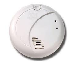 Push button self test feature; Brk 7010 120vac Photoelectric Smoke Alarm