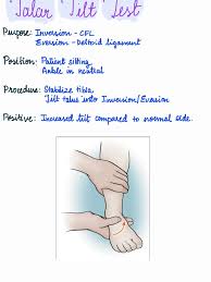 Image result for Ankle External Rotation Test