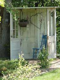 This Old Door Creative Upcycling Ideas Garden Nook Outdoor Gardens Garden Structures