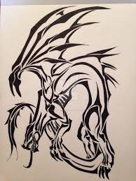 Dragons have been an important element of mythology for many cultures. Full Body Dragon Tattoo Design Enjoy Critiques Comments And Thoughts Are Welcome This Tribal Artwork Is For Free Use If You Like It And End Up Getting It Tattooed I D Love To See