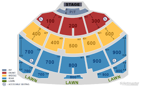 37 Unexpected Blossom Music Center Seating Chart Pit