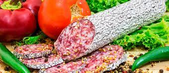 Probabil si in alte tari dar sigur in de ce sa inlocuiesc eu originalul meu salam de sibiu cu altceva, care poate aduce la gust, la aspect, dar. Salam De Sibiu Local Sausage Salami From Sibiu County Romania