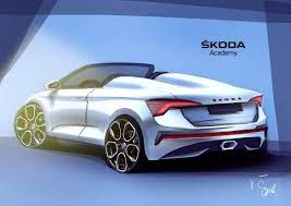 Skoda is likely to name this new sedan 'slavia.'. Skoda Slavia Between Past And Future Auto Design
