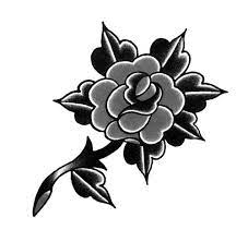 Traditional Rose Tattoo Traditional Rose Tattoo Flash Idei Dlya Tatuirovok
