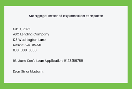 _explanation of (please to the best of your ability; How To Write A Letter Of Explanation For Your Mortgage Lendingtree