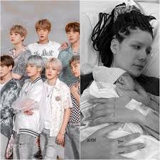 In an april 16 tweet, halsey shared a video of her and rm from bts doing their own secret handshake. Bts Congratulates Their Boy With Luv Singer Halsey On Welcoming Her First Child With Boyfriend Alev Aydin