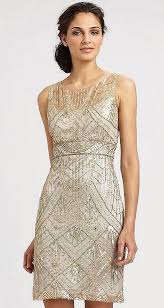 Sue Wong 1920 S Deco Champagne Silver Beaded Sequin Cocktail Evening Dress 8 New Sequin Cocktail Dress Cocktail Evening Dresses Dresses