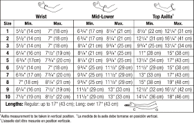 Actual Jobst Activewear Size Chart Compression Socks Sizing