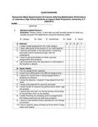 How To Write Survey Questionnaire Yahoo Image Search Results Survey Questionnaire Questionnaire Sample Student Questionnaire