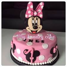 Gateau Minnie 1er Anniversaire Cake Design Birthday Cake Gateau Cake Cake Design Cake