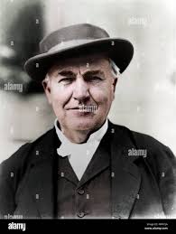 American inventor thomas edison hi-res stock photography and images