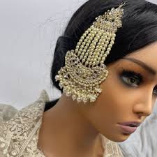 Restocked Bahubali Polki Pearl Jhumka/stone Jhumka/indian  Jewelry/pakistani/punjabi/indian/statement Earring/bridal Earring/indian  Wedding