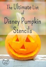 The 40 latest pumpkin patterns added. Over 100 Not So Scary Disney Pumpkin Templates For Halloween