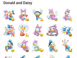 This site is not an official site of the telegram messenger. Donald Duck And Daisy Sticker Pack Telegram Stickers Library