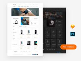 Entreprenuer read full profile with the continued increase in consumers who rely on internet shopping instead of br. Ecommerce Xd Website Template Free Xd Templates