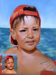 Custom Portrait by Photo 100% Hand Painted Art. Personalized Portrait  Painting. Soft Pastel Portraits. Painted Portrait From Photo