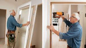 No extra work needed for the carpenter. Hang A Split Jamb Door Fine Homebuilding