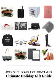 200 Gift Ideas For Travelers The Ultimate Holiday Or Anytime Gift Guide Away Lands Gift Guide Travel Travel Gifts Gift Guide
