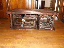 Coffee table with storage east urban home wayfair north america $ 243.99. Lobster Trap Coffee Table Wine Rack Made In Maine Aftcra