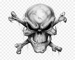 May represent various ideas of death or danger, e.g., dying from laughter or killing it with great skill. Transparent Skull And Evil Skull And Crossbones Clipart 276 Pikpng