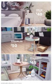 Ikea Table Collection By Theplumboarchitect Sims 4 Cc Furniture Living Rooms Sims 4 Cc Furniture Sims 4