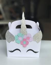 Unicorn Birthday Unicorn Favor Box Unicorn Party Unicorn Birthday Party Decorations Unicorn Birthday Parties Unicorn Themed Birthday Party