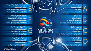 بطولة دوري أبطال آسيا 2021 afc champions league بعدما أسفرت القرعة أمس الأربعاء عن المجموعات التي وقعت بها الفرق العربية في البطولة في مجموعات نارية،أصبح يبحث الجميع عن جدول مباريات بطولة أبطال أسيا وما هي القنوات التي ستقوم بإذاعة المباريات، وما نلاحظه. Ø¯ÙˆØ±ÙŠ Ø£Ø¨Ø·Ø§Ù„ Ø¢Ø³ÙŠØ§ Auf Twitter Ù‡Ù†Ø§ ØªØ¬Ø¯ÙˆÙ† Ù…Ø¬Ù…ÙˆØ¹Ø§Øª Ø¯ÙˆØ±ÙŠ Ø£Ø¨Ø·Ø§Ù„ Ø¢Ø³ÙŠØ§ 2018 Ù… ÙƒÙŠÙ ÙƒØ§Ù†Øª Ù†ØªØ§Ø¦Ø¬ Ø§Ù„Ù‚Ø±Ø¹Ø© Ø¨Ø§Ù„Ù†Ø³Ø¨Ø© Ù„ÙØ±ÙŠÙ‚Ùƒ Ø§Ù„Ù…ÙØ¶Ù„ Acl2018