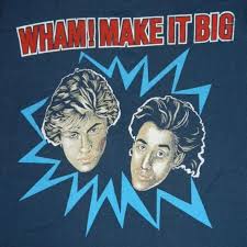 Vintage Wham 1984 Make It Big Tour T Shirt George Michael Tour T Shirts Vintage Tshirts George Michael