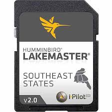 Humminbird Lakemaster Southeast States Digital Chart Fl Ga Al Ms Tn