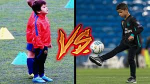 I really admire the career he has had so far, and, for his part, he has already said that he had trouble when i left the spanish league because it is a rivalry that. Cristiano Ronaldo Jr Vs Thiago Messi Football Skills