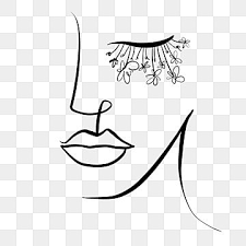 line draw flowers decorative eyelashes abstract woman decoration eyelash line draw png transparent clipart image and psd file for free download flower line drawings flower drawing simple line drawings