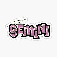 Gemini Bratz Style Iconic Pink Glitter Font Logo Cute Y2k Aesthetic Sticker By Sweetnsourbunny In 2021 Aesthetic Stickers Gemini Picture Logo