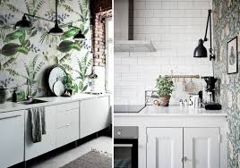 Thème(s) cuisine & bain références dans la collection 81. Comment Adopter La Tendance Papier Peint En Cuisine