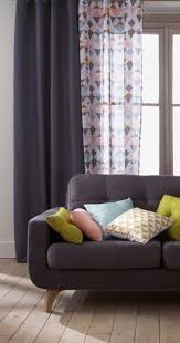 Peinture 10 Deco Chic En Gris Anthracite Relooking Salon Deco Rideaux Salon Idee Deco Rideaux