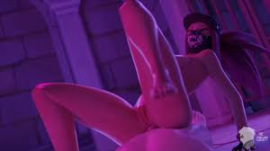 Akali Taking A Creampie In Her Ass