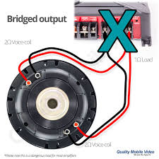 This subwoofer wiring application includes diagrams for single voice coil (svc) and dual voice coil (dvc) speakers. Subwoofer Impedance And Amplifier Output Quality Mobile Video Blog