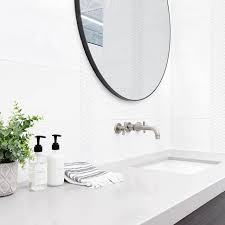 Mixing Up Tiles On This Backsplash From Our Daytona Florida Showroom Backsplash A Combination Of 36 Farmhouse Outdoor Decor Shed Homes Round Mirror Bathroom