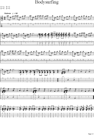 Bodysurfing Tabs For Uke Ukulele Tabs Songs Bodysurfing Ukulele Music