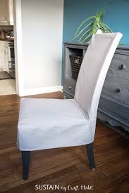 The diy experts at hgtv magazine recreated this flea market find. How To Make A Slipcover For A Dining Chair Sustain My Craft Habit
