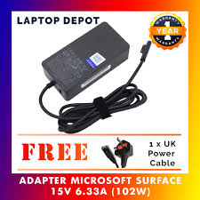 The surface book 2 is the second generation of the surface book, part of the microsoft surface line of personal computers. 102w 15v 6 33a Microsoft Surface Book 1 Book 2 Surface Pro 5 Pro 7 Pro X Model 1798 Original Replacement Adapter Charger Shopee Malaysia