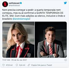 Ator brasileiro elite 4 temporada. Elite E Renovada Para Mais Uma Temporada E Anuncia Ator Brasileiro No Elenco